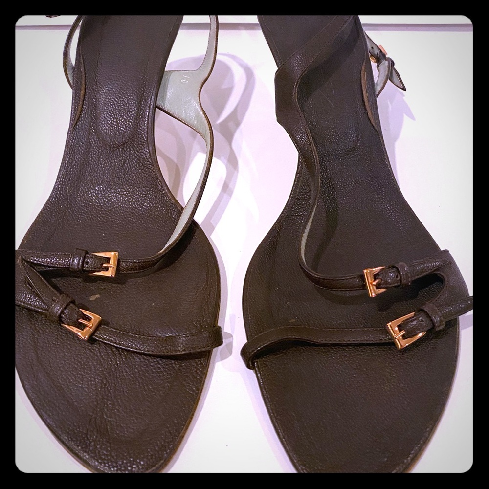 Sigerson Morrison sandals with kitten heel